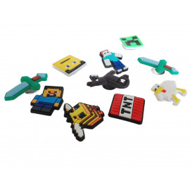 Magnetická stavebnica Minecraft 30ks - Darčeková sada 7v1