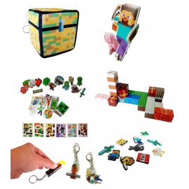 Adventný kalendár Minecraft Magnetické kocky a iné prekvapenia