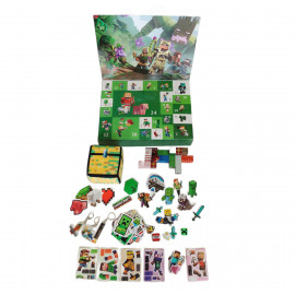 Adventný kalendár Minecraft Magnetické kocky a iné prekvapenia