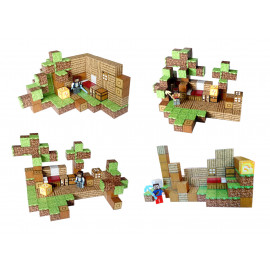 Magnetická stavebnica Minecraft Special Lucky block s postavičkou 101ks