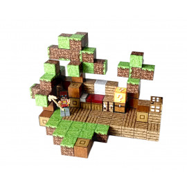 Magnetická stavebnica Minecraft Special Lucky block s postavičkou 101ks