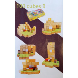 Magnetická stavebnica Minecraft Special Lucky block s postavičkou 101ks