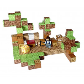 Magnetická stavebnica Minecraft Special Lucky block s postavičkou 101ks