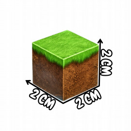 Magnetická stavebnica Minecraft TNT Amethyst Lava building expresion 120ks