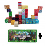 Magnetická stavebnica Minecraft Special blocks 51ks