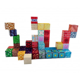 Magnetická stavebnica Minecraft Special blocks 51ks