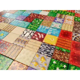 Magnetická stavebnica Minecraft Special blocks 102ks