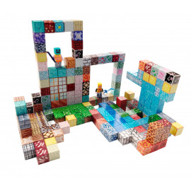 Magnetická stavebnica Minecraft Special blocks 202ks