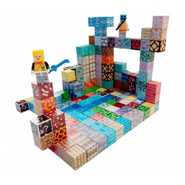 Magnetická stavebnica Minecraft Special blocks 202ks