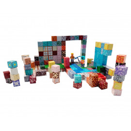 Magnetická stavebnica Minecraft Special blocks 202ks