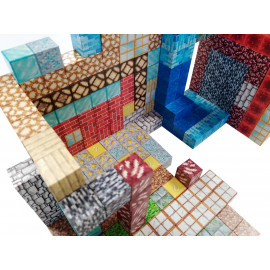 Magnetická stavebnica Minecraft Special blocks 303ks