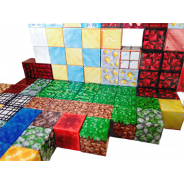 Magnetická stavebnica Minecraft Special blocks 152ks