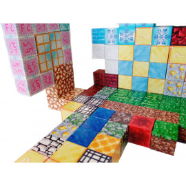 Magnetická stavebnica Minecraft Special blocks 152ks