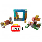 Magnetická stavebnica Minecraft TNT box 98ks