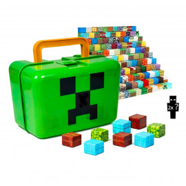 Magnetická stavebnica Minecraft Creeper box 98ks