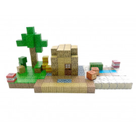 Magnetická stavebnica Minecraft Block World TNT building 198ks