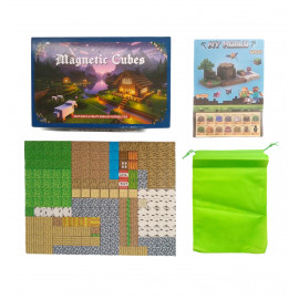 Magnetická stavebnica Minecraft Block World TNT building 198ks