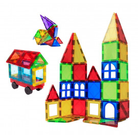 Magnetická 3D stavebnica Buildings 45ks