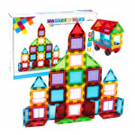 Magnetická 3D stavebnica Buildings 45ks