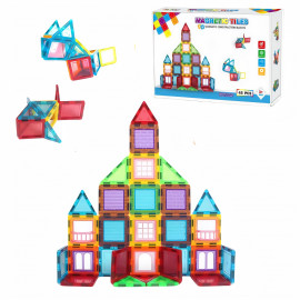 Magnetická 3D stavebnica Buildings 45ks