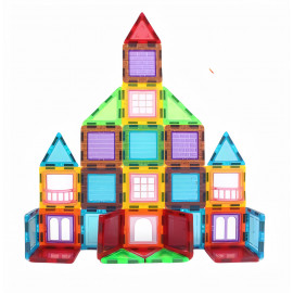 Magnetická 3D stavebnica Buildings 45ks
