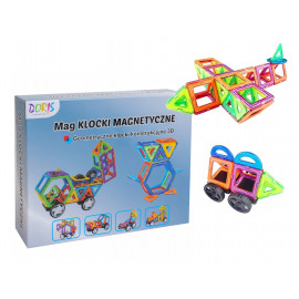 Magnetická 3D stavebnica Circle s kolotočom 74ks