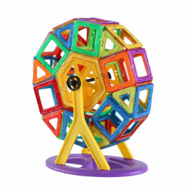 Magnetická 3D stavebnica Circle s kolotočom 74ks