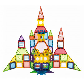 Magnetická 3D stavebnica Space castle 130ks