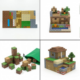 Magnetická stavebnica Minecraft TNT buildings 198ks