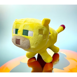 Plyšová hračka Minecraft Ocelot žltý 22cm