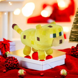 Plyšová hračka Minecraft Ocelot žltý 22cm