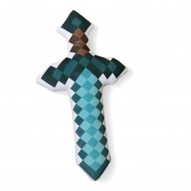 Plyšový vankúš Minecraft diamantový meč 60cm