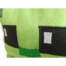 Plyšová hračka Minecraft Zombie Steve Pixel maxi 25cm