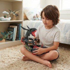 Plyšák Pokémon Rayquaza sivý ohybný 80cm