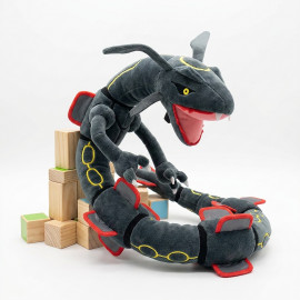 Plyšák Pokémon Rayquaza sivý ohybný 80cm