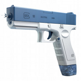 Automatická vodná pištoľ Spray so zásobníkmi modrá