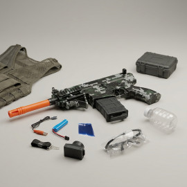 Automatická puška na gélové guličky Stealth + 500 guličiek