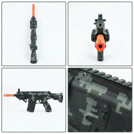 Automatická puška na gélové guličky Stealth + 500 guličiek
