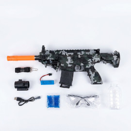 Automatická puška na gélové guličky Stealth + 500 guličiek