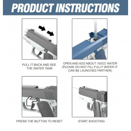 Vodná pištoľ MINI 13cm