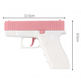 Vodná pištoľka MINI ružová 13cm