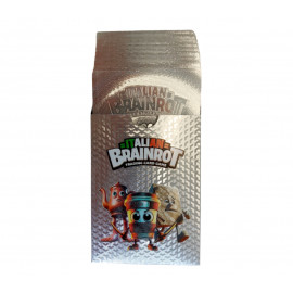 Zberateľské karty Italian Brainrot Exclusive strieborná edícia 55 kariet