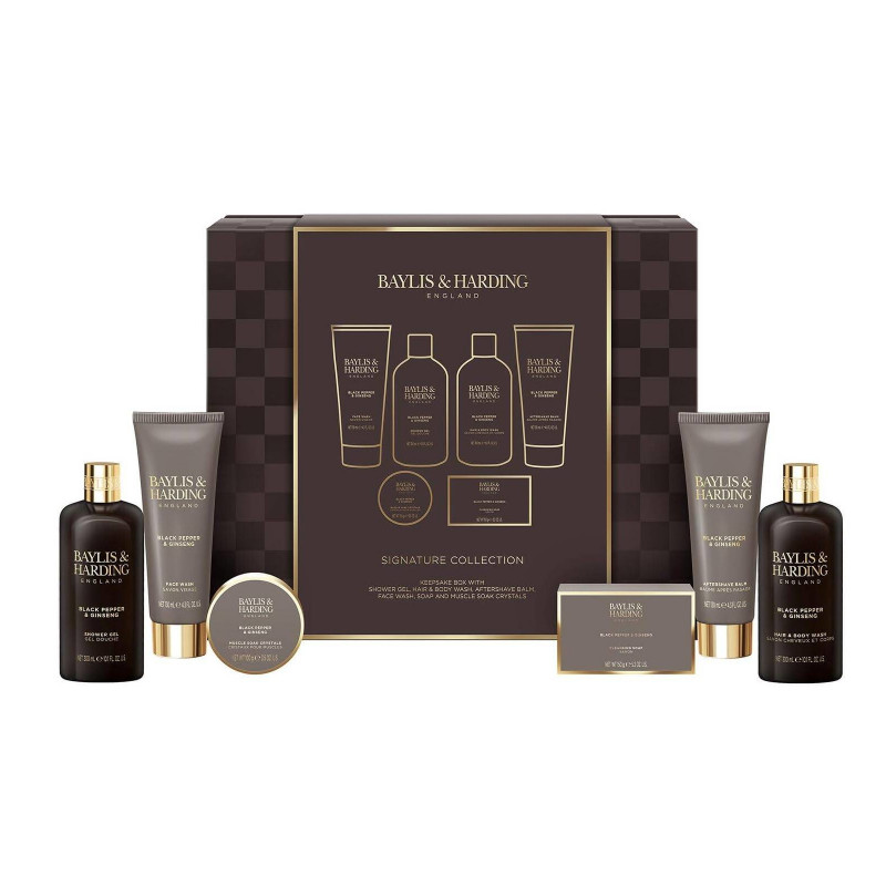 Veľká darčeková sada pre mužov Signature selection 6v1 Veľká darčeková sada pre mužov Signature selection 6v1