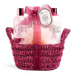 Darčekový kôš pre ženy Bath Relaxation PINK 5v1