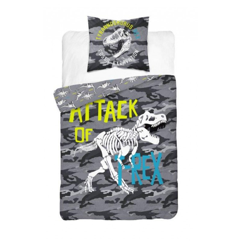 Detské obliečky Dinosaurus T-Rex 140x200 cm Detské obliečky Dinosaurus T-Rex 140x200 cm