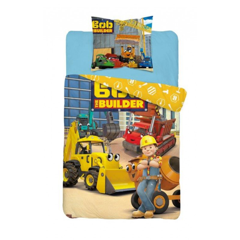 Detské obliečky Bob Builder 140x200 cm Detské obliečky Bob Builder 140x200 cm