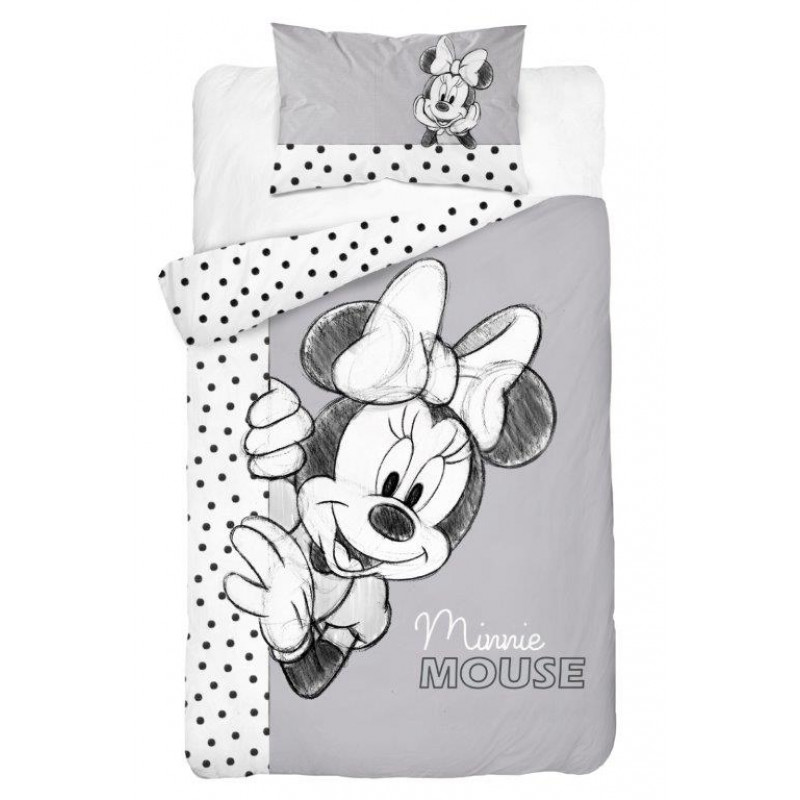 Detské obliečky Myška Minnie s bodkami 135x100 cm Detské obliečky Myška Minnie s bodkami 135x100 cm