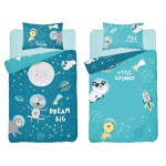 Detské obliečky Vesmír - zelený 135x100cm Detské obliečky Vesmír - zelený 135x100cm