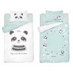 Detské bambusové obliečky My Little Panda 135x100cm