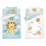 Detské bambusové obliečky Little King 135x100cm